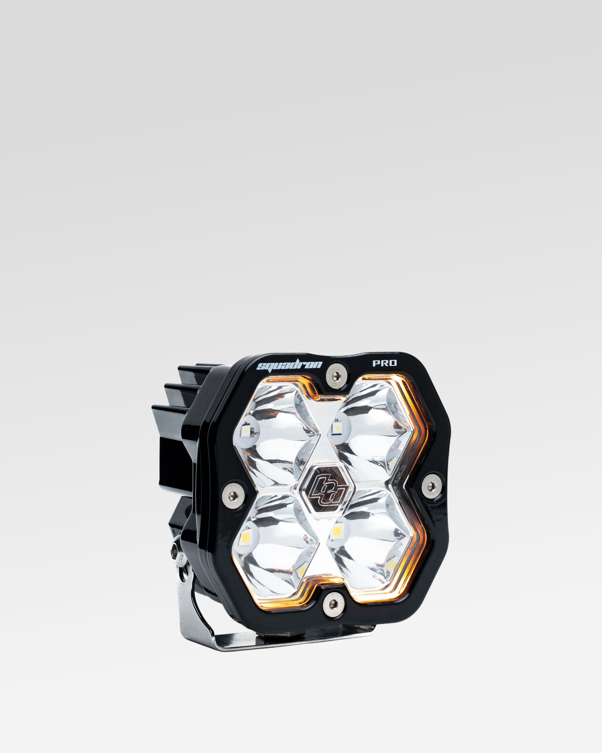 Baja Designs Squadron Pro 2.0 LED Light Pod with Spot Beam Pattern and Clear Lens