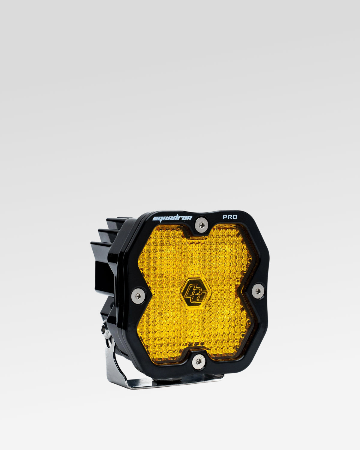 Baja Designs Squadron Pro 2.0 LED Light Pod with Work Scene Beam Pattern and Baja Amber Lens