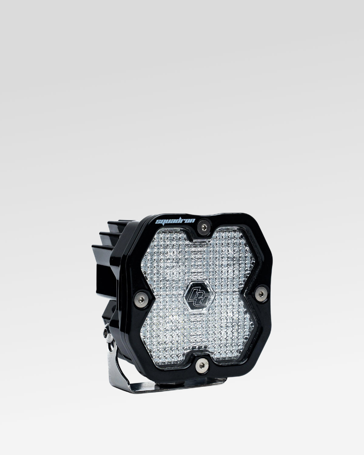 Baja Designs Squadron Sport 2.0 LED Light Pod with Work Scene Beam Pattern and Clear Lens