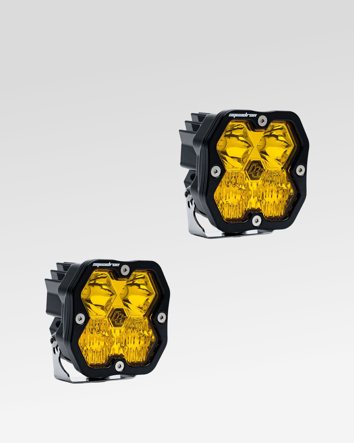 新品 bajadesigns Squadron Sport Pair Amber Baja Designs® Squadron Sport™ LED Pair Amber Wide Cornering Lights