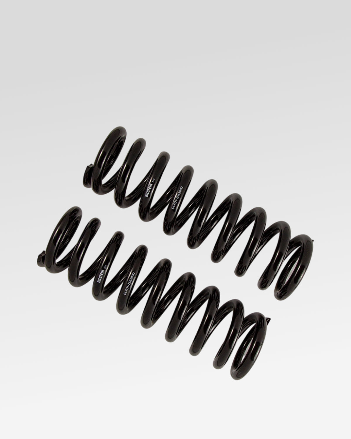 Bilstein B12 Front Coil Springs in Black with 80–140 lb Load Rating and 650 lbf/in Spring Rate for Toyota 4Runner (2003–2024) - Pair