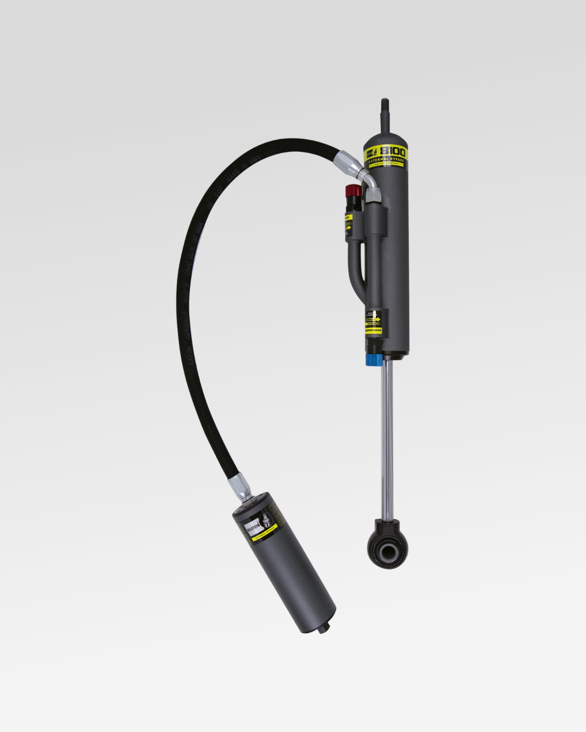 Bilstein B8 8100 Rear Passenger-Side Remote-Reservoir Shock for 0.9–2.5 in Lift for Toyota 4Runner (2003–2024)