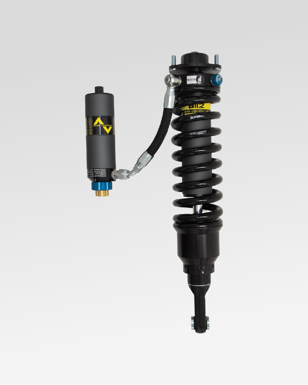 Bilstein B8 8112 ZoneControl CR DSA+ Front Driver-Side Remote-Reservoir Coilover with 1.2–3.5 in Lift for 5th-Gen 4Runner with Kinetic Dynamic Suspension System (2010–2024)