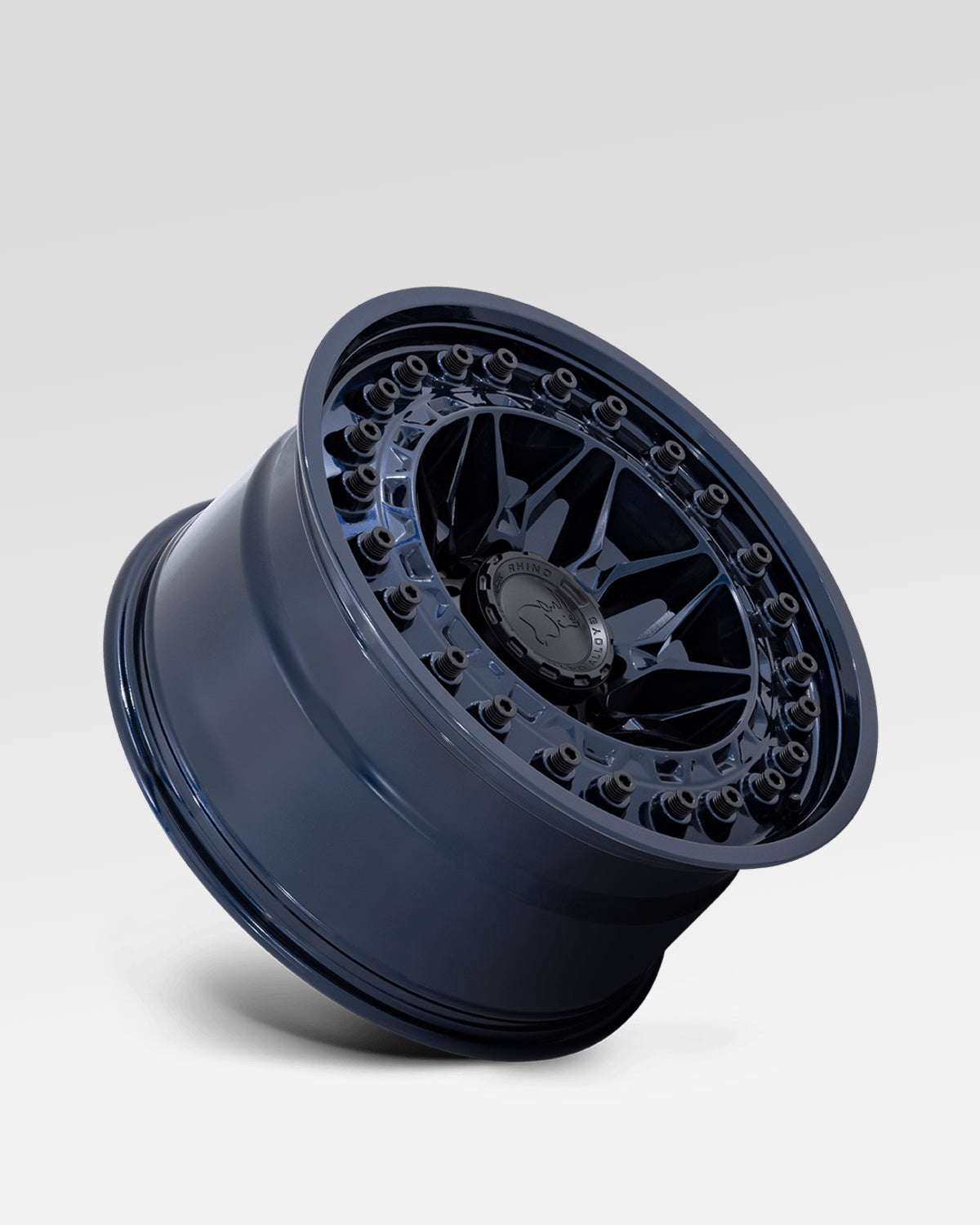 Black Rhino Alpha 17 x 9 in Wheel in Midnight Blue with -12 mm Offset