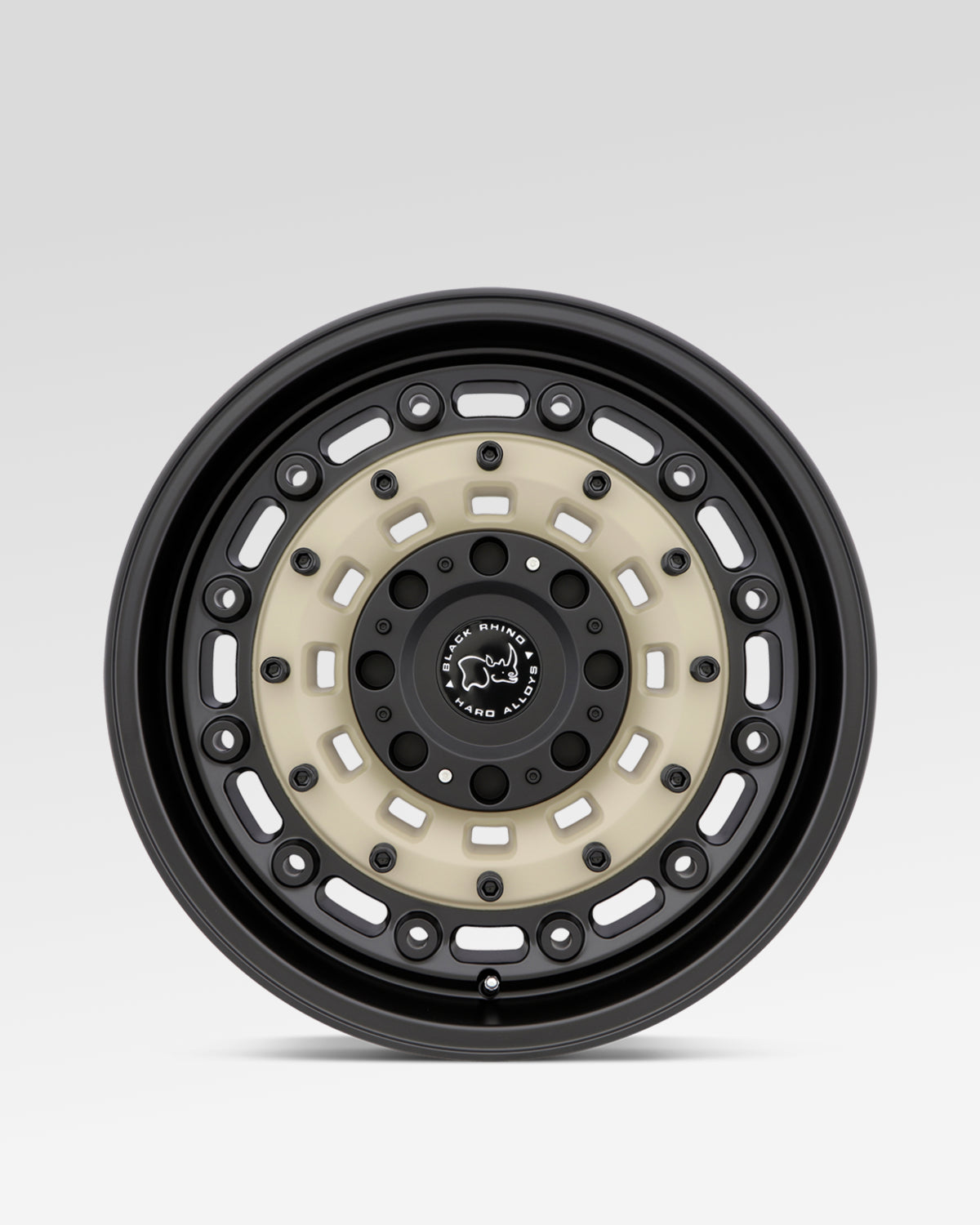 Black Rhino Arsenal 17 x 9.5 in Wheel in Sand on Black with -18 mm Offset