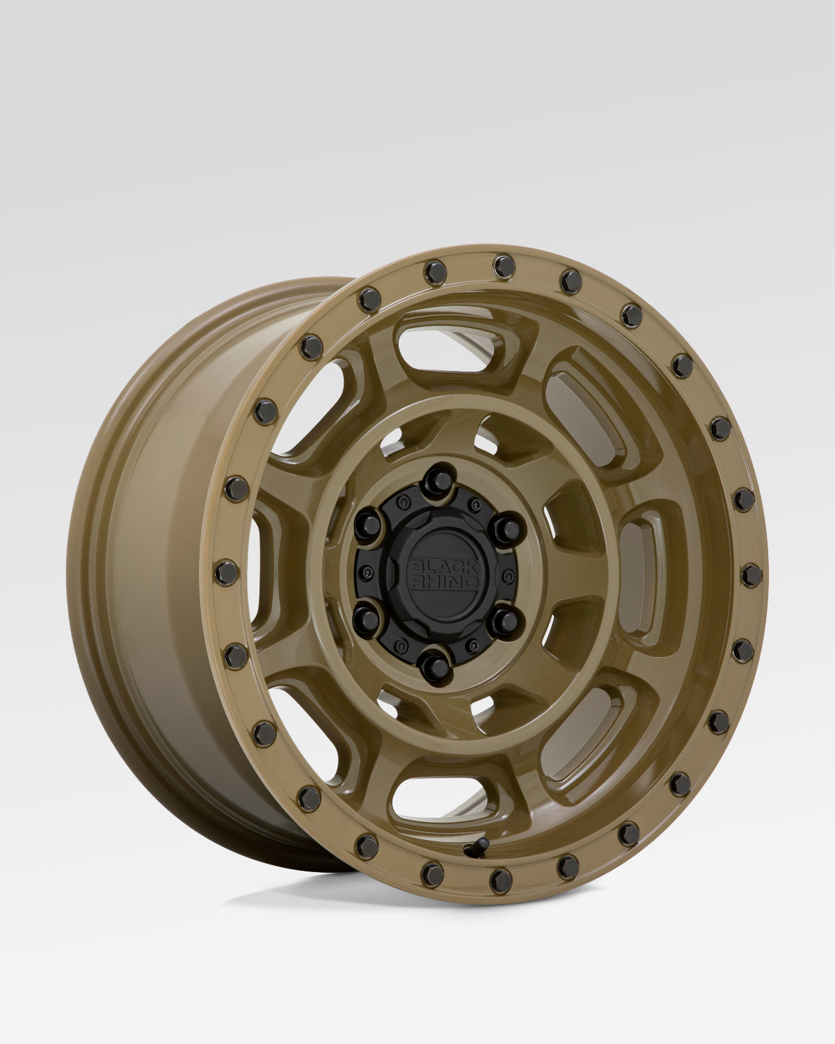 Black Rhino Convoy 17 x 8.5 in Wheel in Gator Green with -10 mm Offset