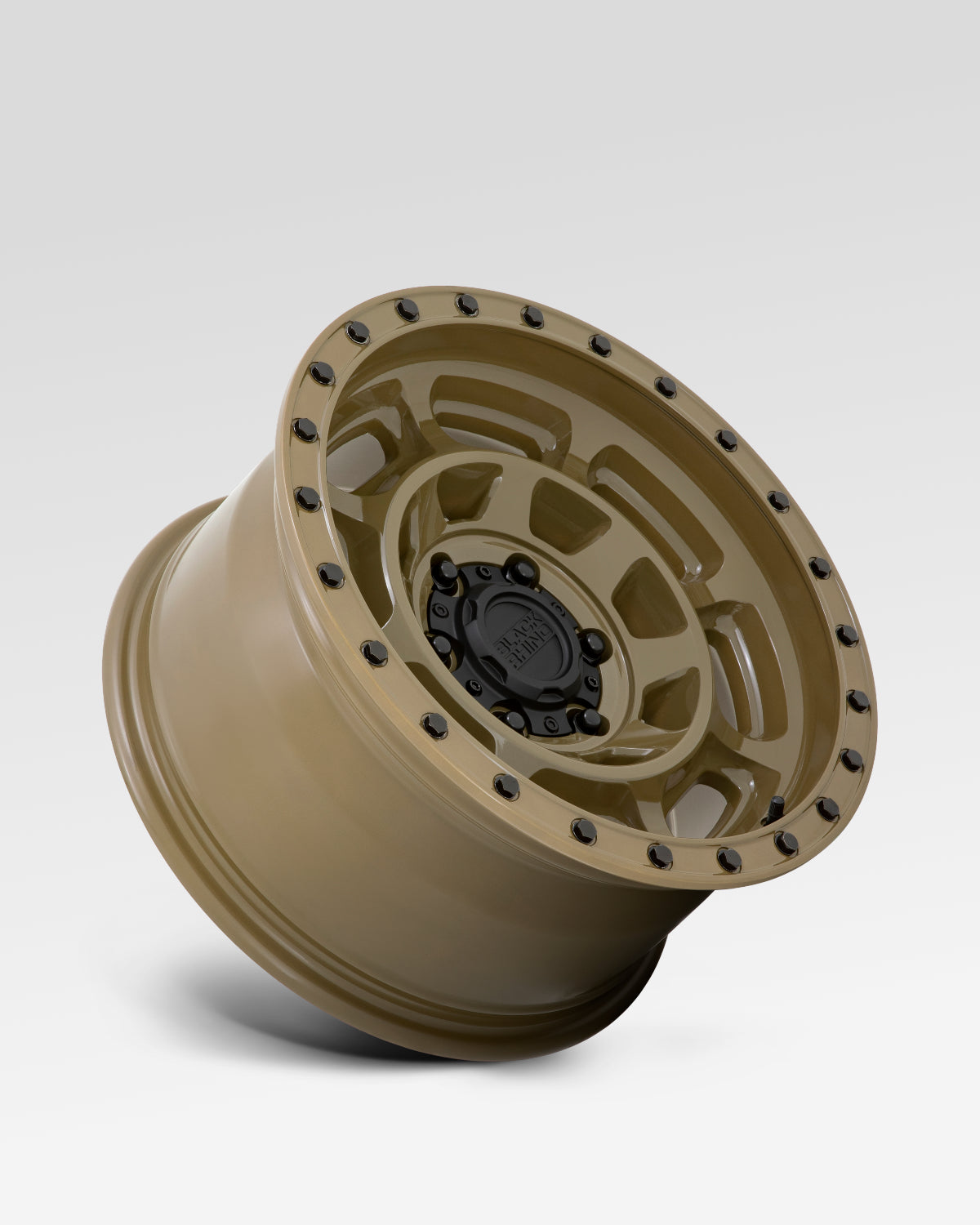 Black Rhino Convoy 17 x 8.5 in Wheel in Gator Green with -10 mm Offset