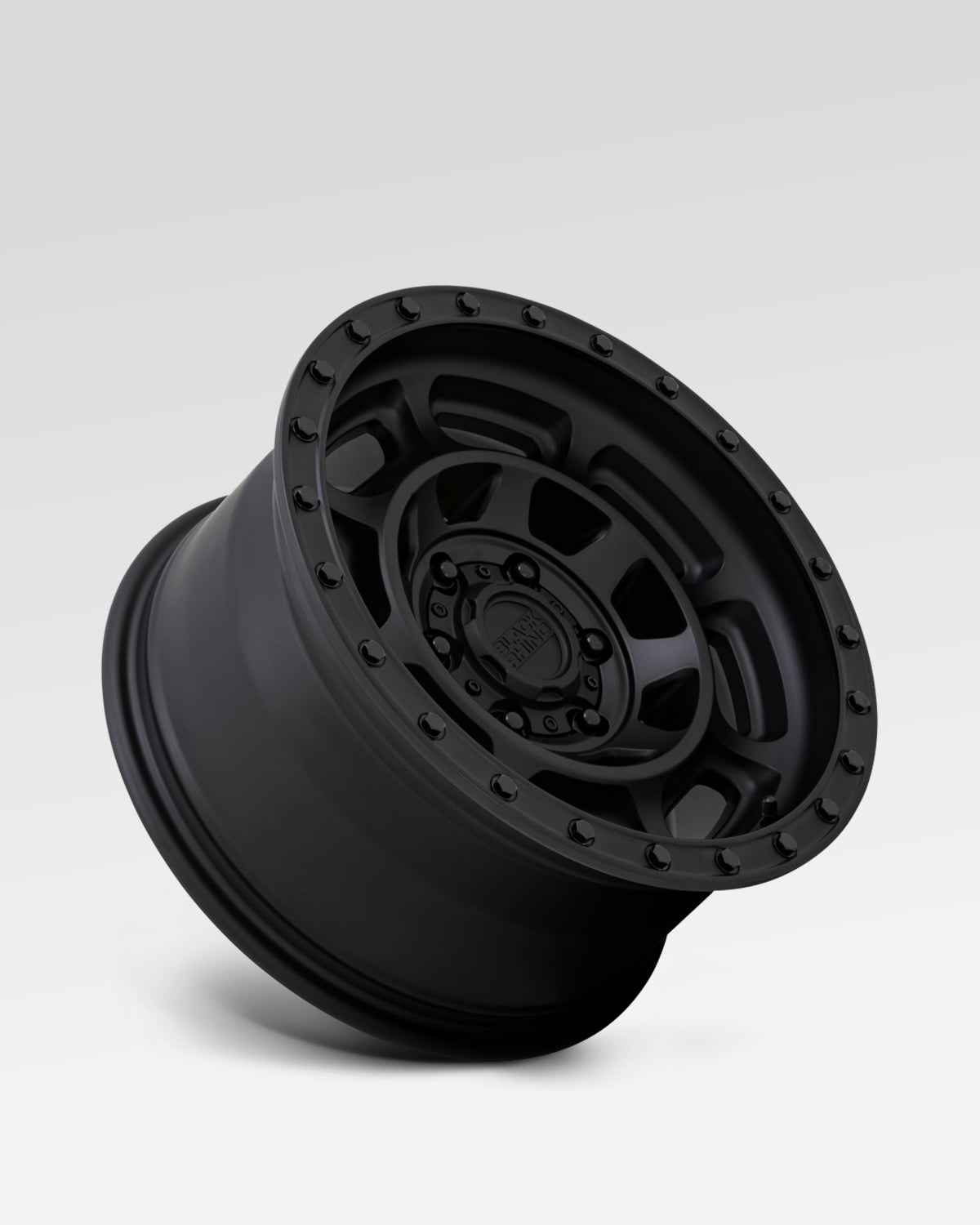 Black Rhino Convoy 17 x 8.5 in Wheel in Matte Black with -10 mm Offset