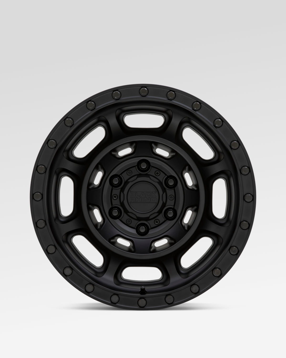 Black Rhino Convoy 17 x 8.5 in Wheel in Matte Black with -10 mm Offset