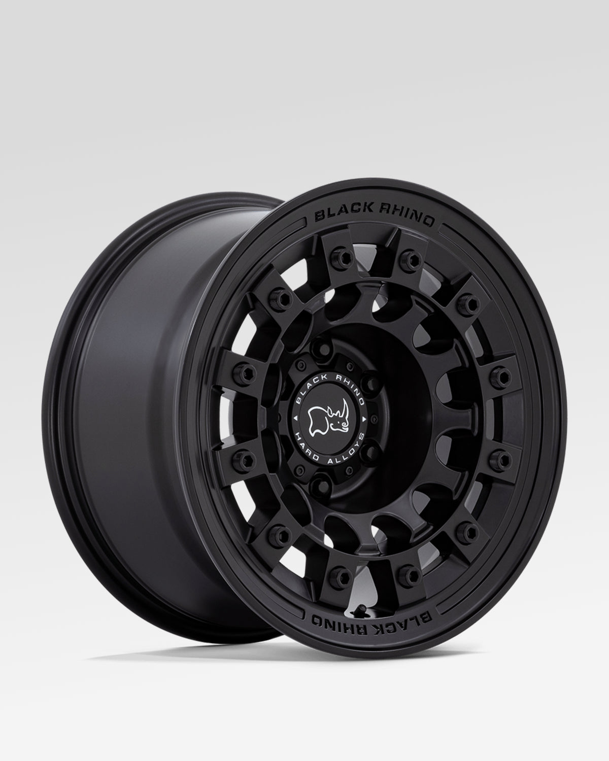 Black Rhino Fuji 17 x 8 in Wheel in Matte Black with 38 mm Offset