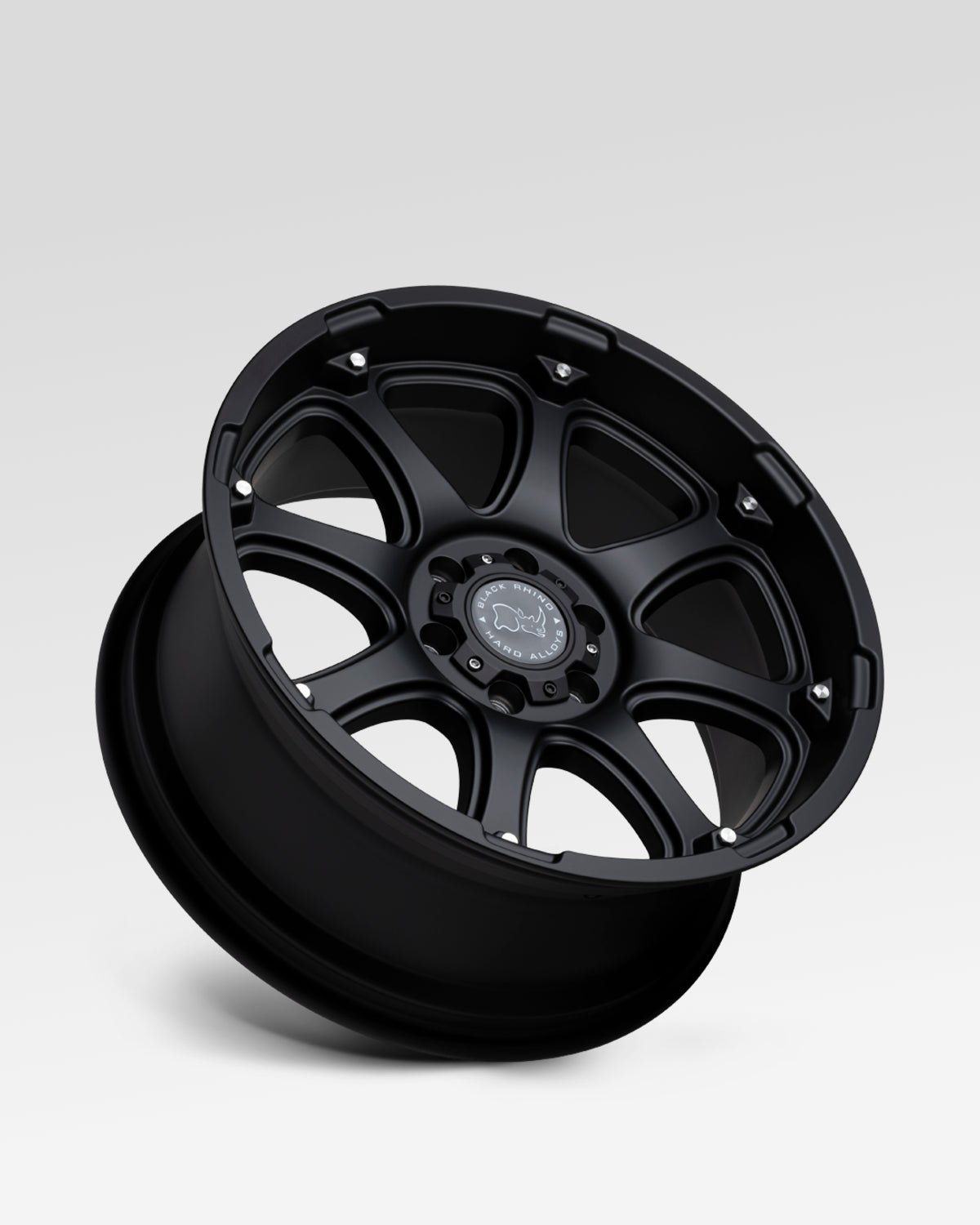 Black Rhino Glamis 18 x 9 in Wheel in Matte Black with -12 mm Offset