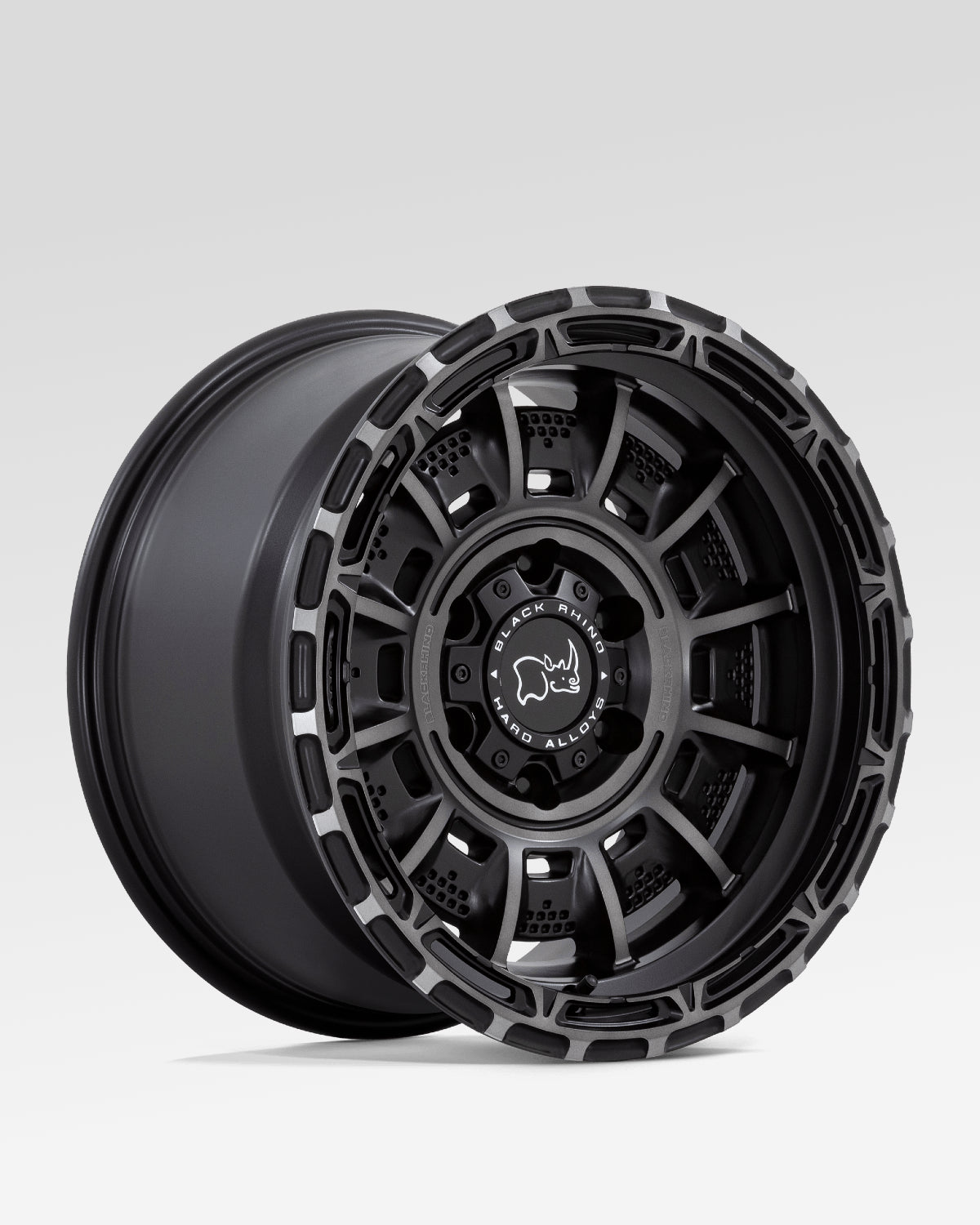 Black Rhino Legion 20 x 10 in Wheel in Matte Black with Gray Tint with -18 mm Offset