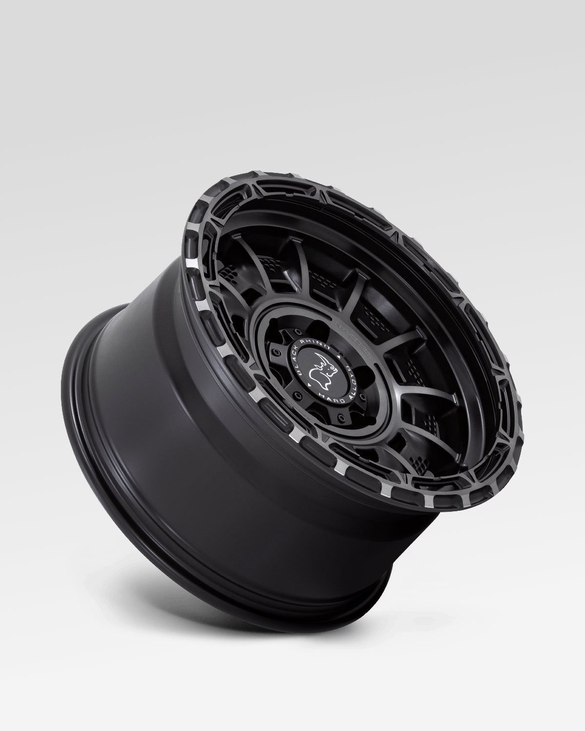 Black Rhino Legion 20 x 10 in Wheel in Matte Black with Gray Tint with -18 mm Offset