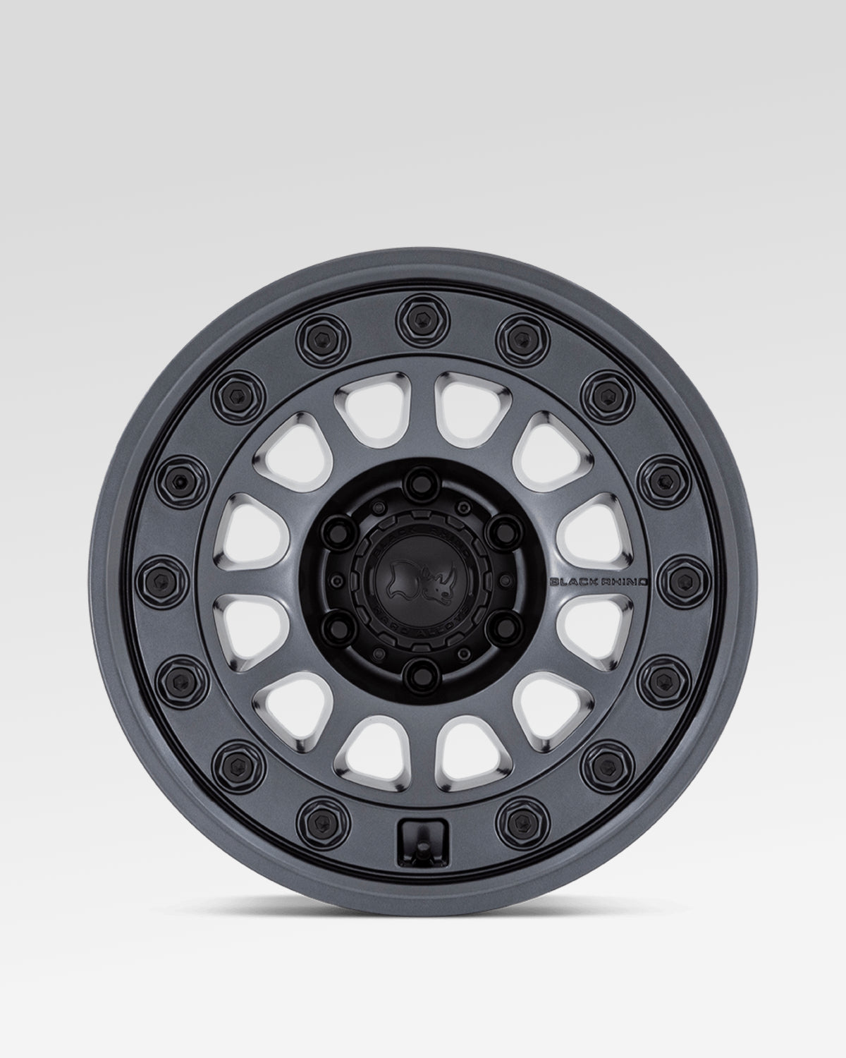 Black Rhino Outback 17 x 8 in Wheel in Matte Gunmetal with 32 mm Offset