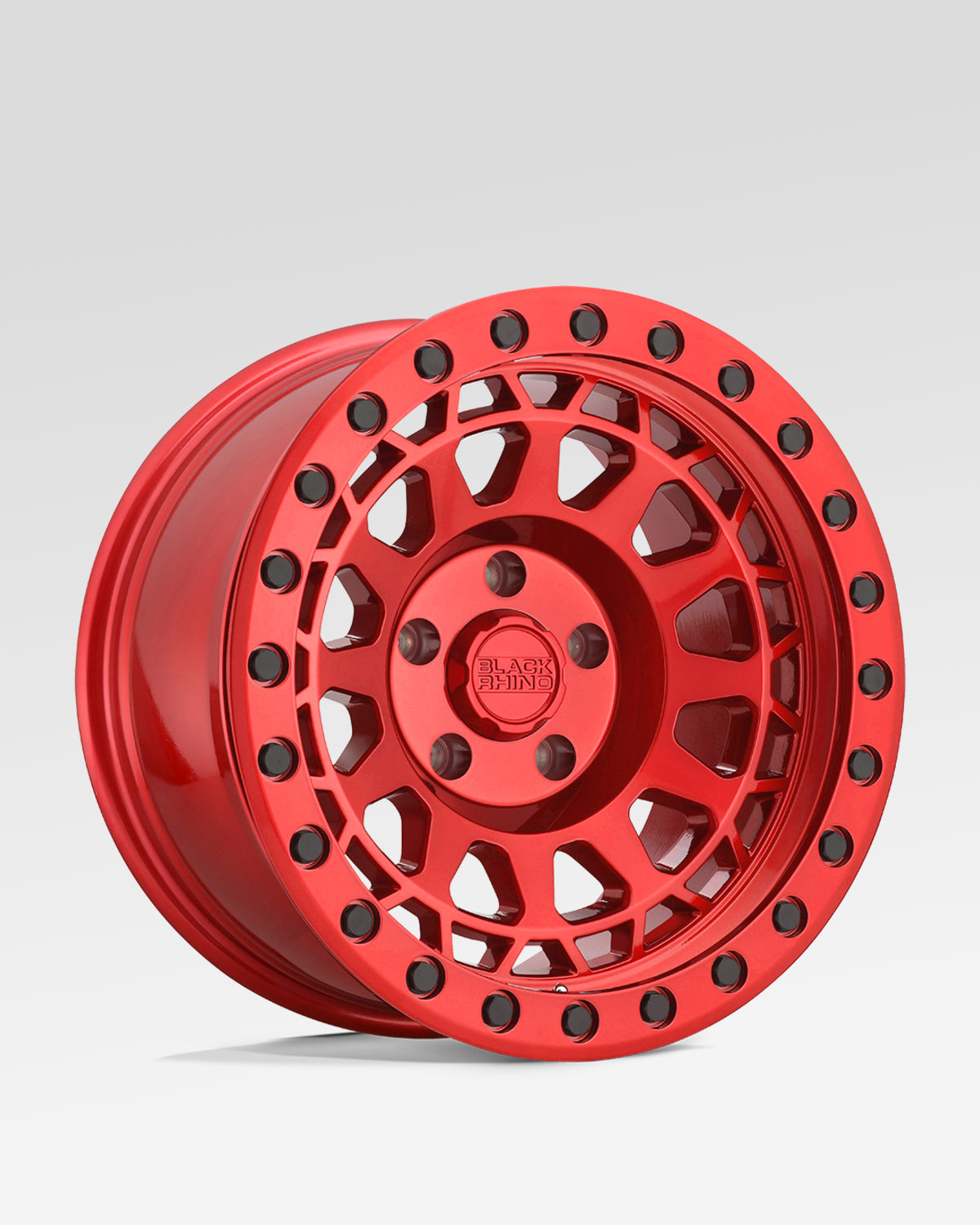 Black Rhino Primm 18 x 9.5 in Wheel in Candy Red with Black Bolts with -12 mm Offset