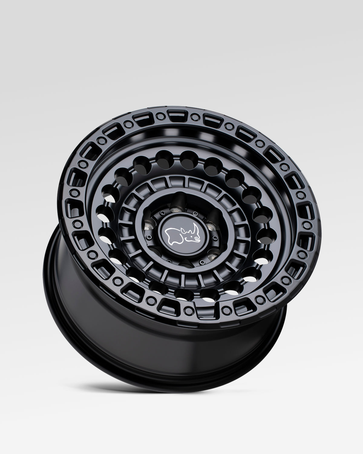 Black Rhino Sentinel 17 x 8.5 in Wheel in Matte Black with -10 mm Offset and 6 x 139.7 mm Bolt Pattern