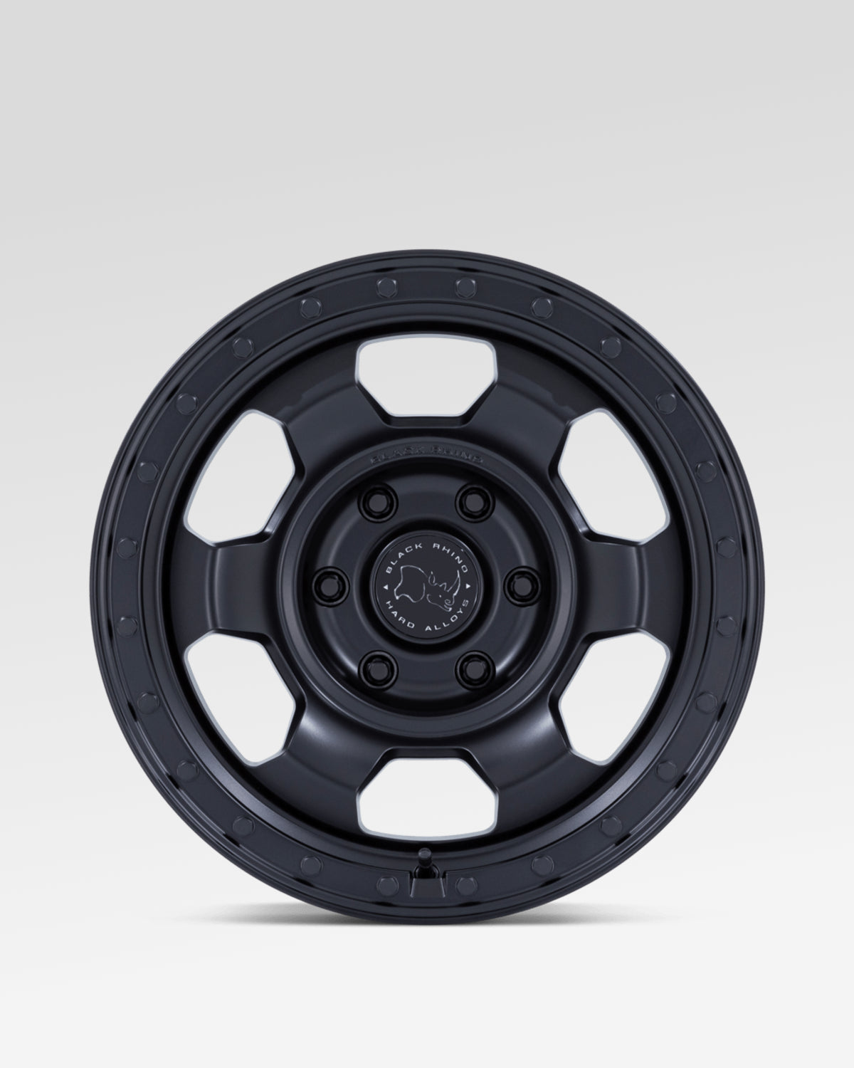 Black Rhino Trooper 17 x 8.5 in Wheel in Matte Black with 0 mm Offset