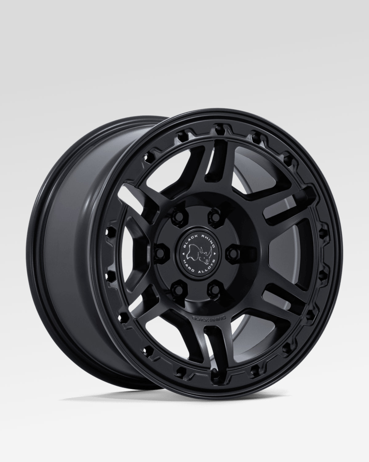 Black Rhino Vanguard 17 x 8.5 in Wheel in Matte Black with 0 mm Offset and 6 x 139.7 mm Bolt Pattern