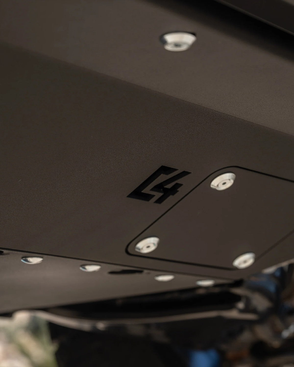 C4 Fabrication 3/16 in Steel Engine Skid Plate for 4th-Gen Tacoma (2024–Present)