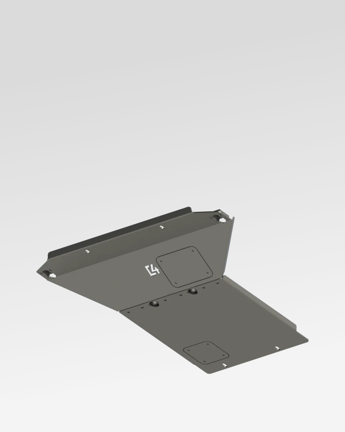 C4 Fabrication 3/16 in Steel Engine Skid Plate for 4th-Gen Tacoma (2024–Present)