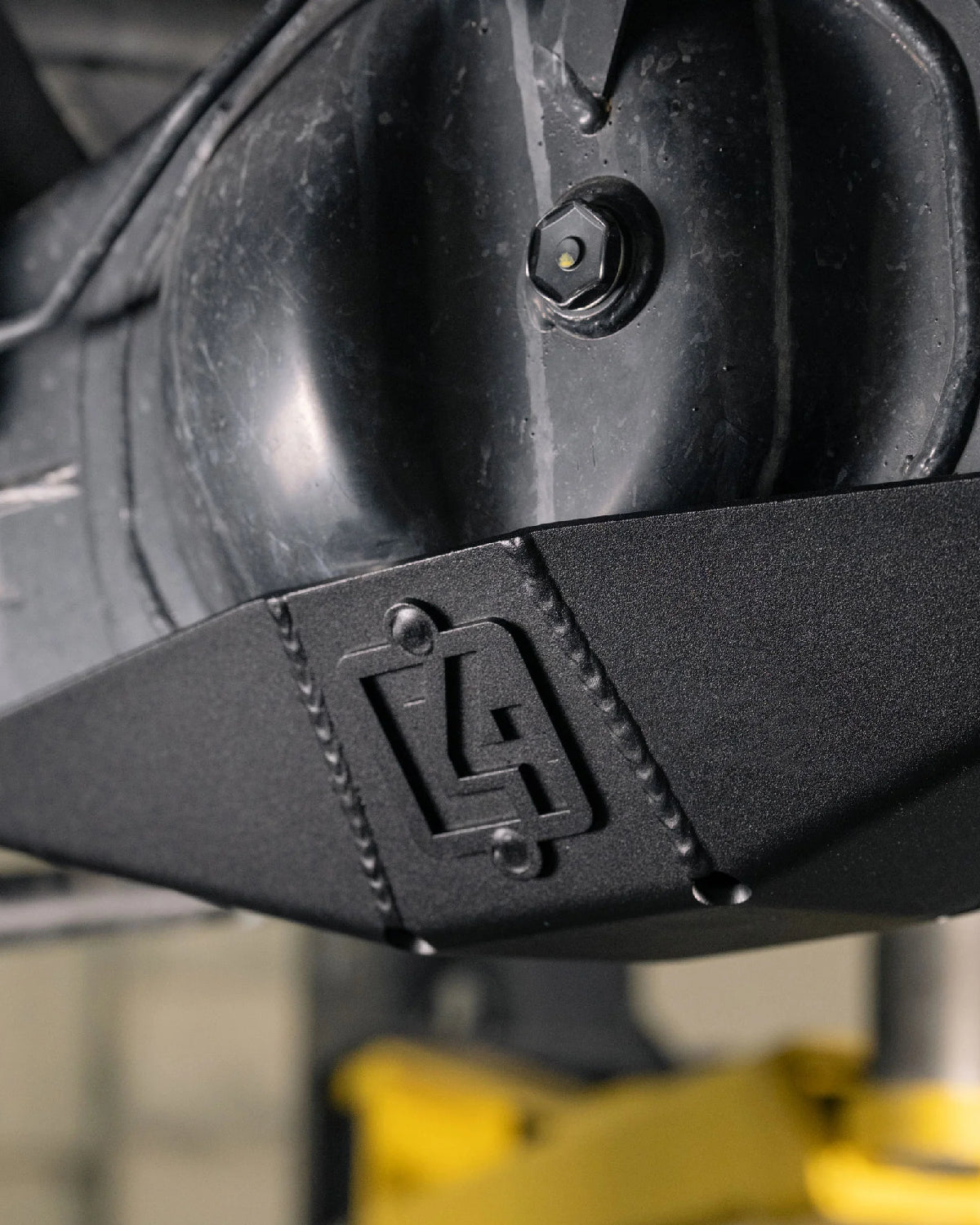 C4 Fabrication 3/16 in Steel Rear Differential Skid Plate for 6th-Gen 4Runner (2025–Present)