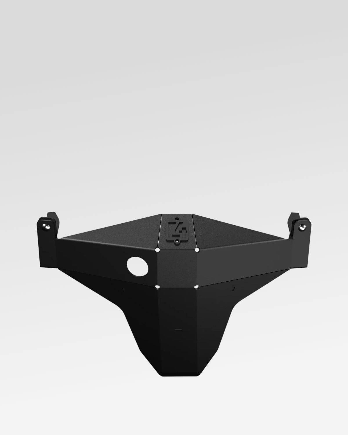 C4 Fabrication 3/16 in Steel Rear Differential Skid Plate for 6th-Gen 4Runner (2025–Present)