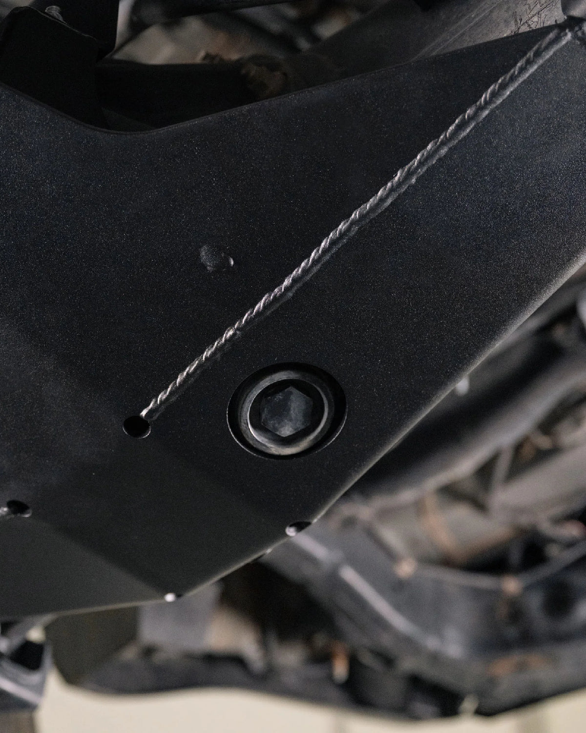 C4 Fabrication 3/16 in Steel Rear Differential Skid Plate for 6th-Gen 4Runner (2025–Present)