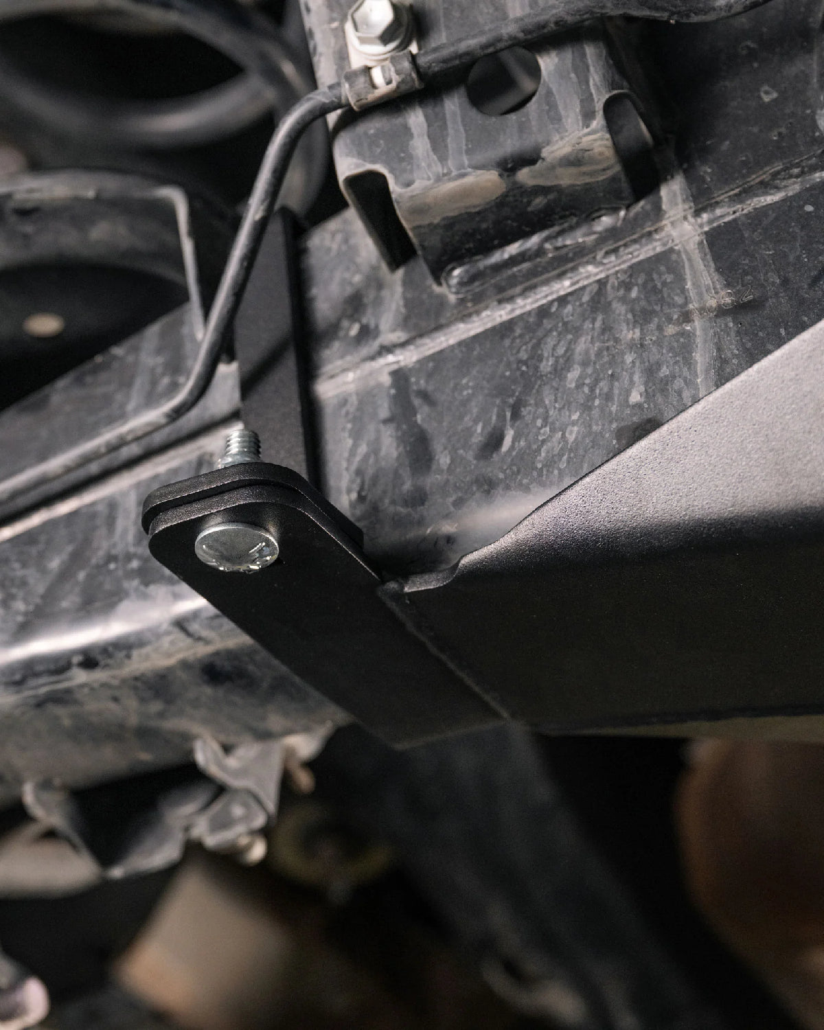 C4 Fabrication 3/16 in Steel Rear Differential Skid Plate for 6th-Gen 4Runner (2025–Present)