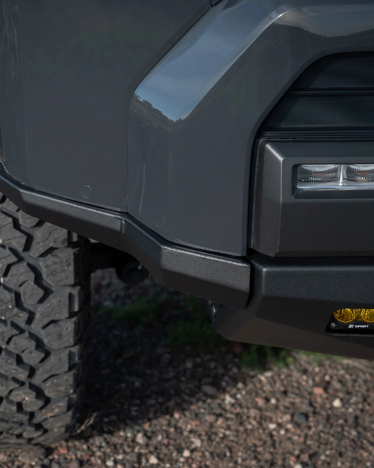 C4 Fabrication Lo-Pro Low-Profile Front Bumper Wings for 6th-Gen 4Runner (2025–Present)