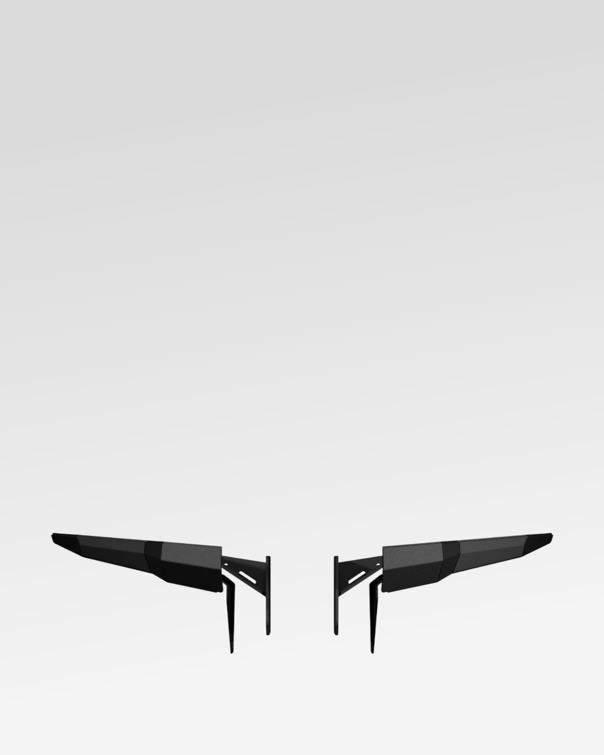 C4 Fabrication Lo-Pro Low-Profile Front Bumper Wings for 6th-Gen 4Runner (2025–Present)