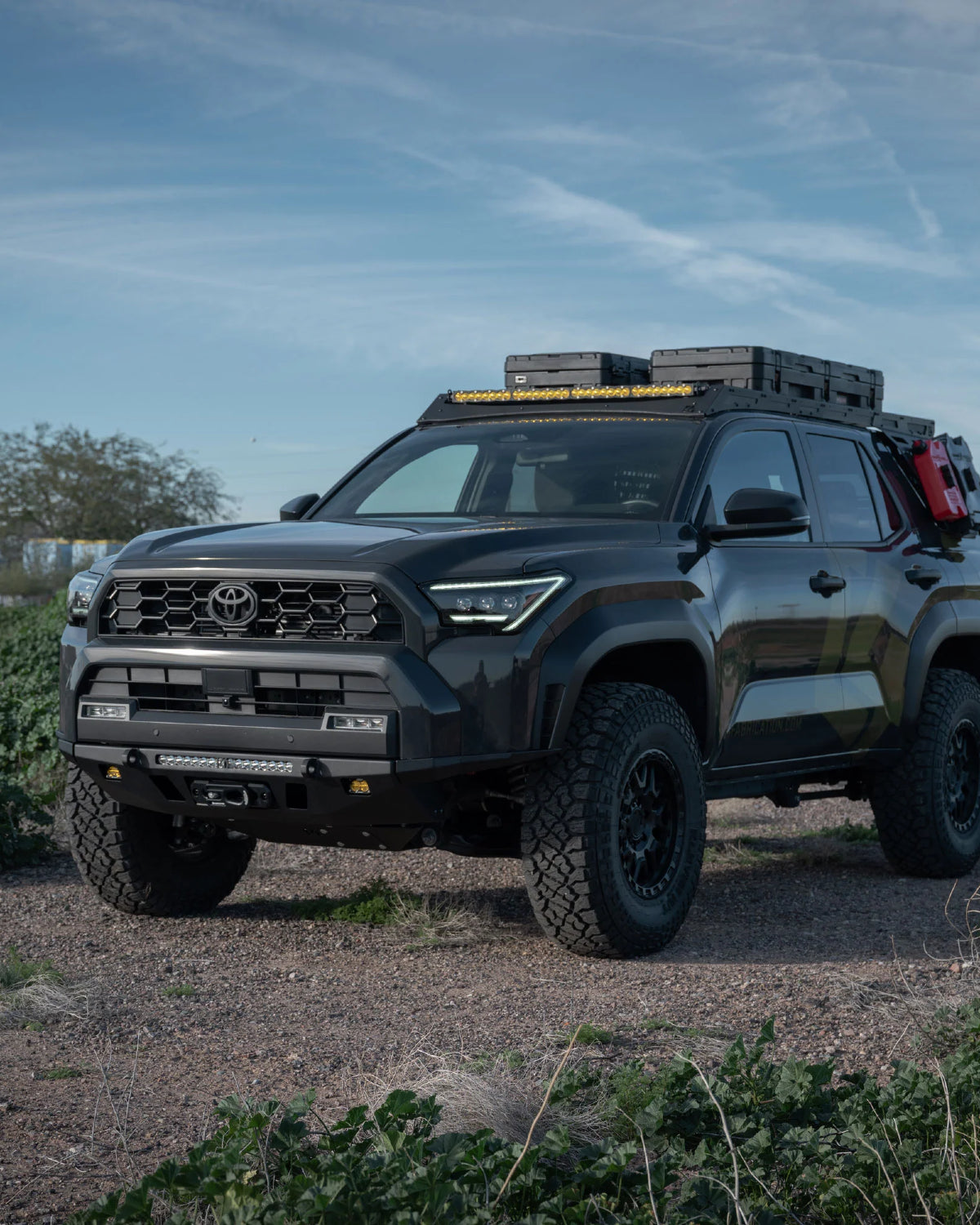 C4 Fabrication Lo-Pro Low-Profile Front Bumper Wings for 6th-Gen 4Runner (2025–Present)