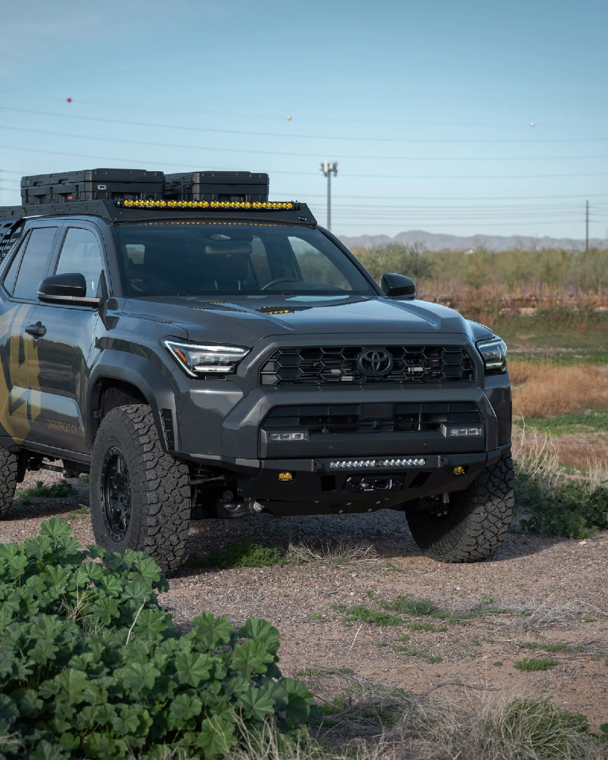 C4 Fabrication Lo-Pro Low-Profile Front Bumper Wings for 6th-Gen 4Runner (2025–Present)