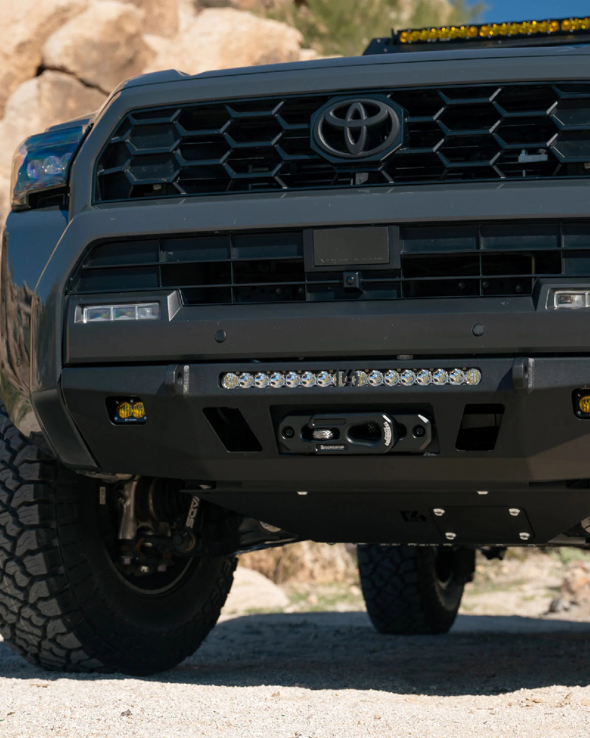 C4 Fabrication Lo-Pro Front Bumper for 6th-Gen 4Runner (2025–Present)