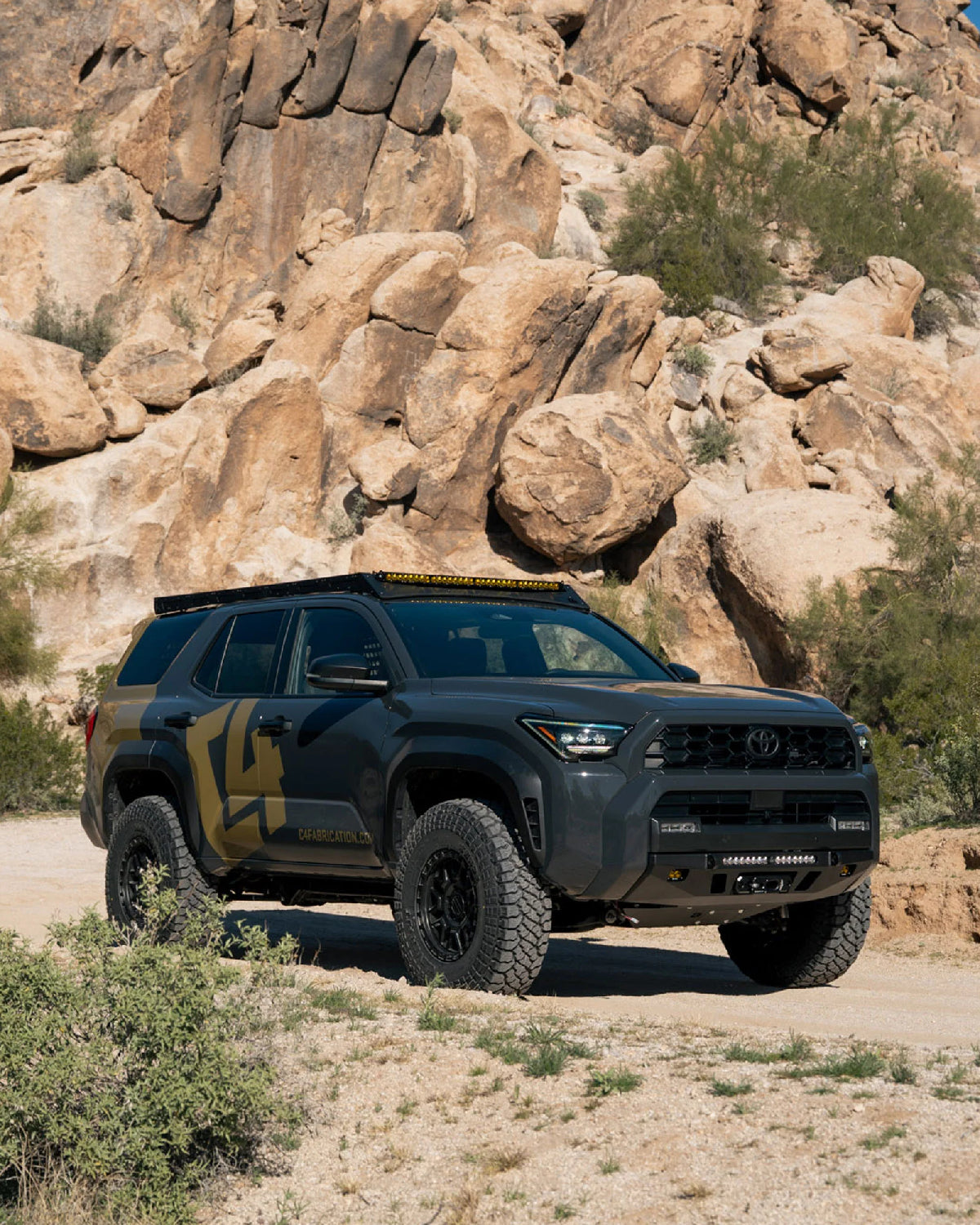 C4 Fabrication Lo-Pro Front Bumper for 6th-Gen 4Runner (2025–Present)