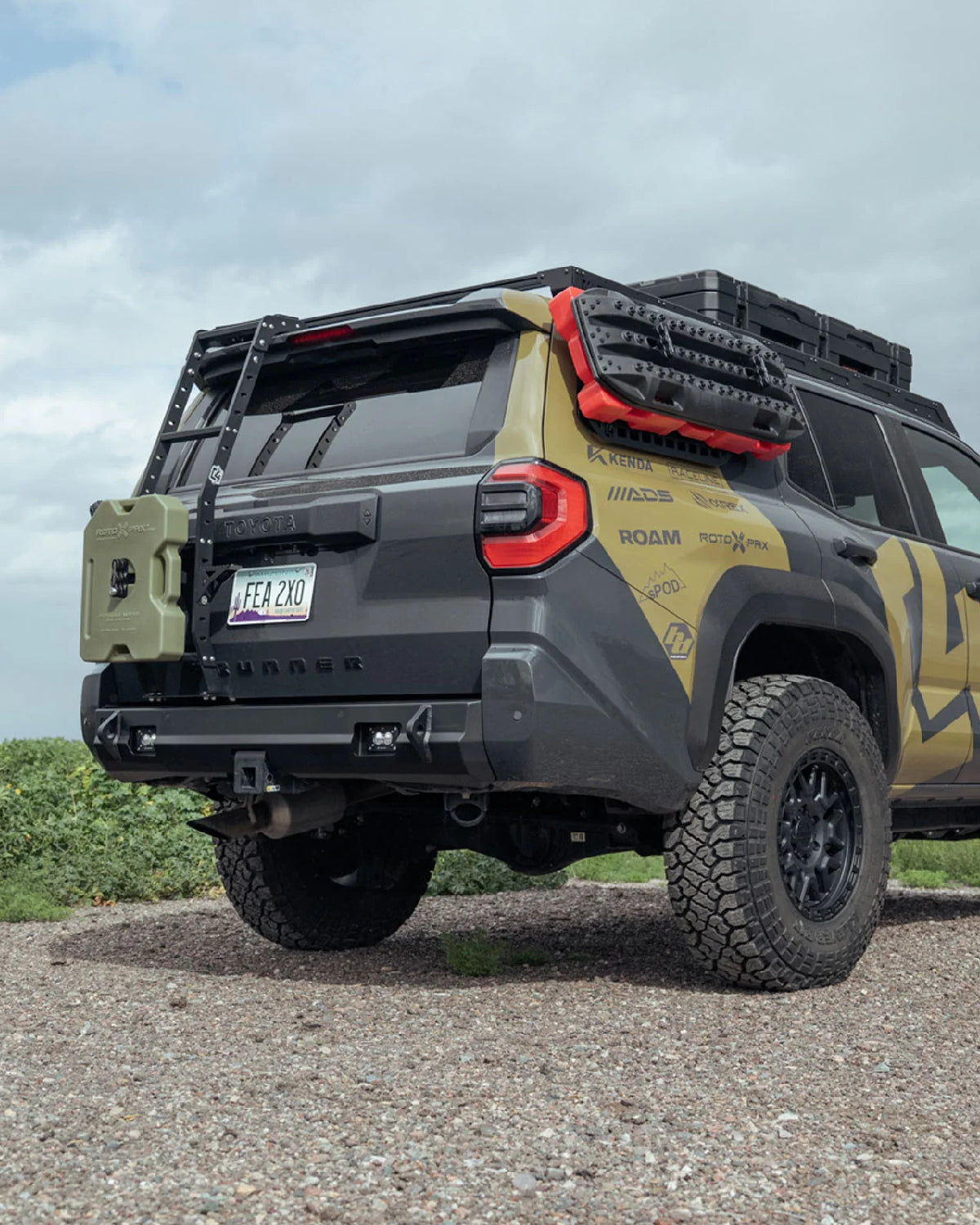 C4 Fabrication Lo-Pro Low-Profile Rear Bumper for 6th-Gen 4Runner (2025–Present)