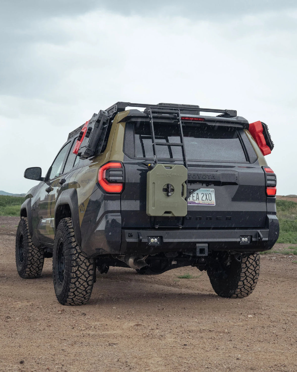 C4 Fabrication Lo-Pro Low-Profile Rear Bumper for 6th-Gen 4Runner (2025–Present)