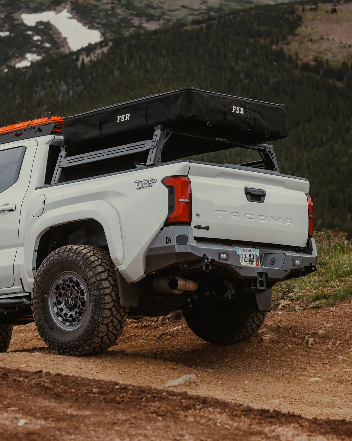 C4 Fabrication Overland Series Rear Bumper for 4th-Gen Tacoma (2024–Present)