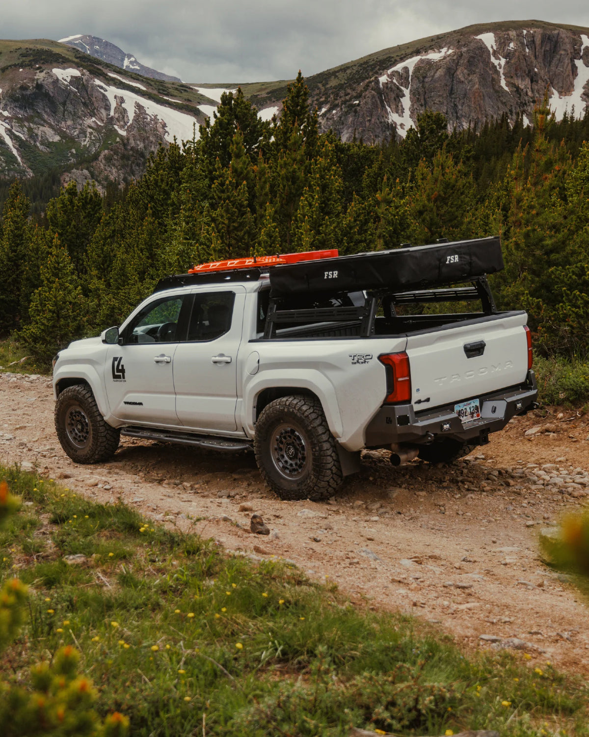 C4 Fabrication Overland Series Rear Bumper for 4th-Gen Tacoma (2024–Present)