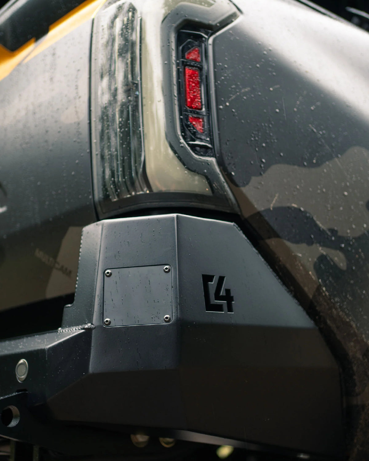 C4 Fabrication Overland Series Rear Bumper for 4th-Gen Tacoma (2024–Present)
