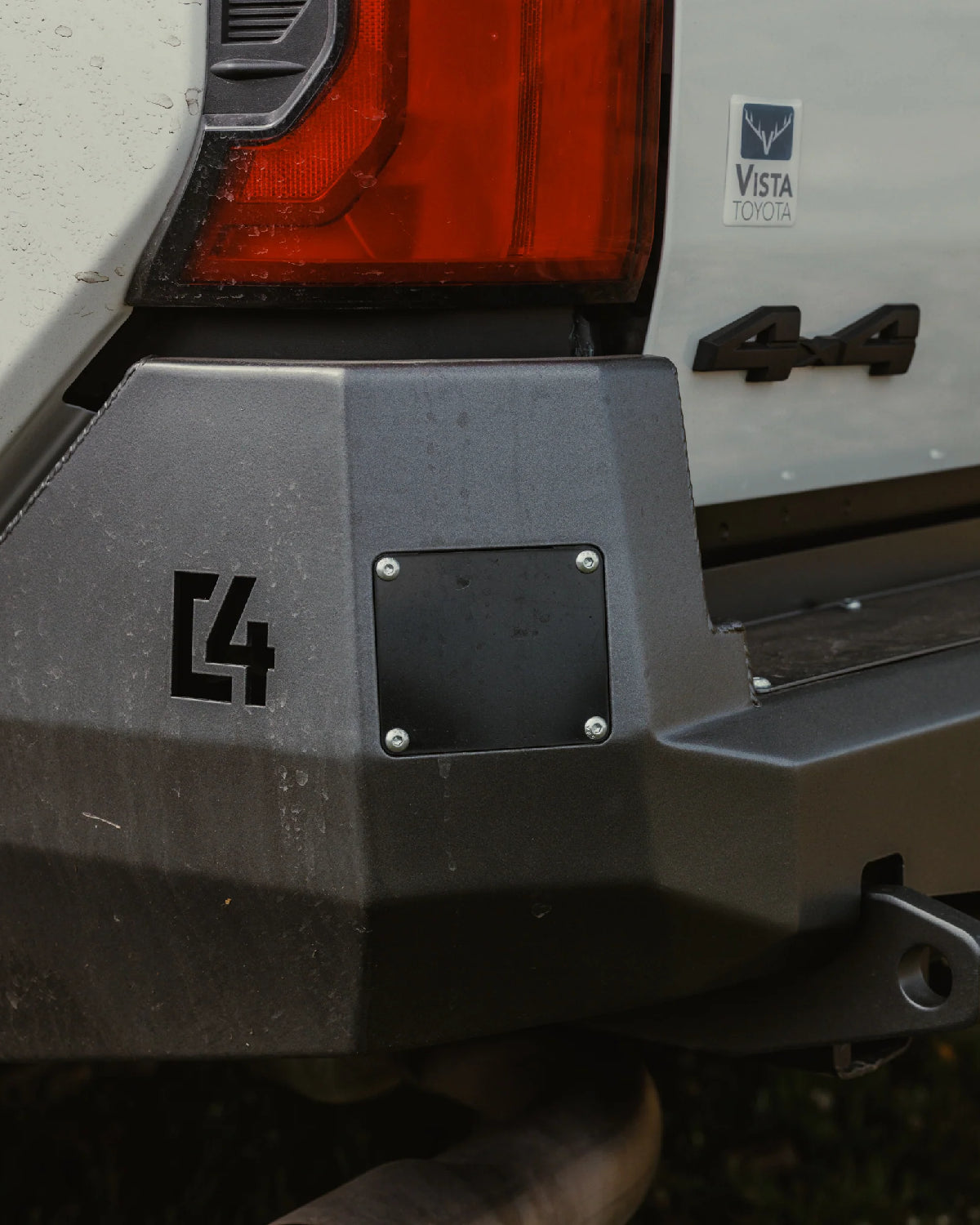 C4 Fabrication Overland Series Rear Bumper for 4th-Gen Tacoma (2024–Present)