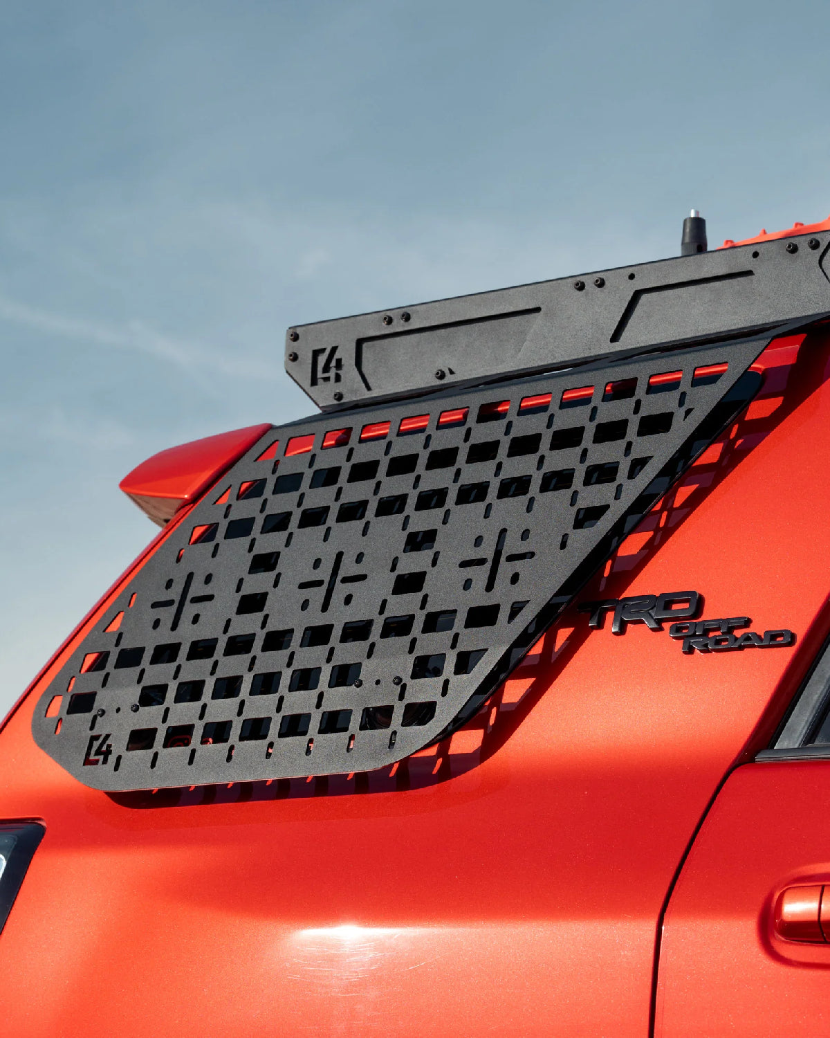 C4 Fabrication Rear Window Exterior MOLLE Panels for 5th-Gen 4Runner (2010–2024) - Pair