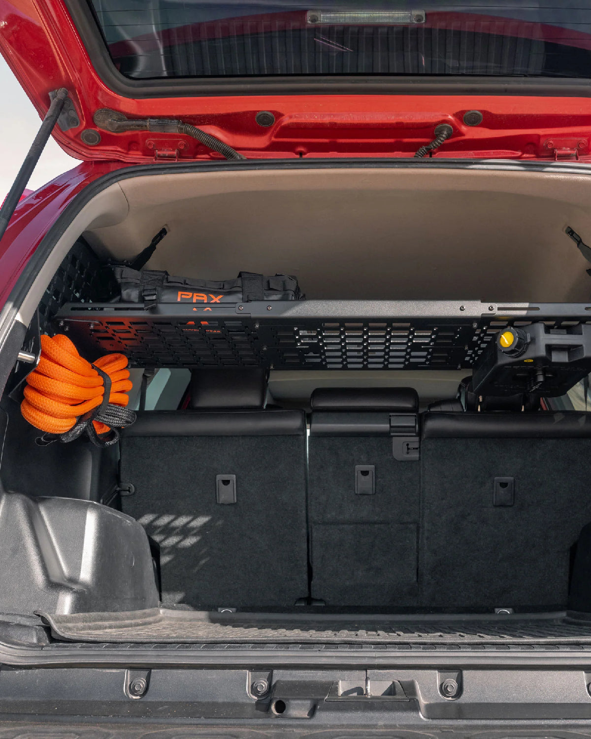 C4 Fabrication Rear Window Interior MOLLE Panel Shelf for 5th-Gen 4Runner (2010–2024)