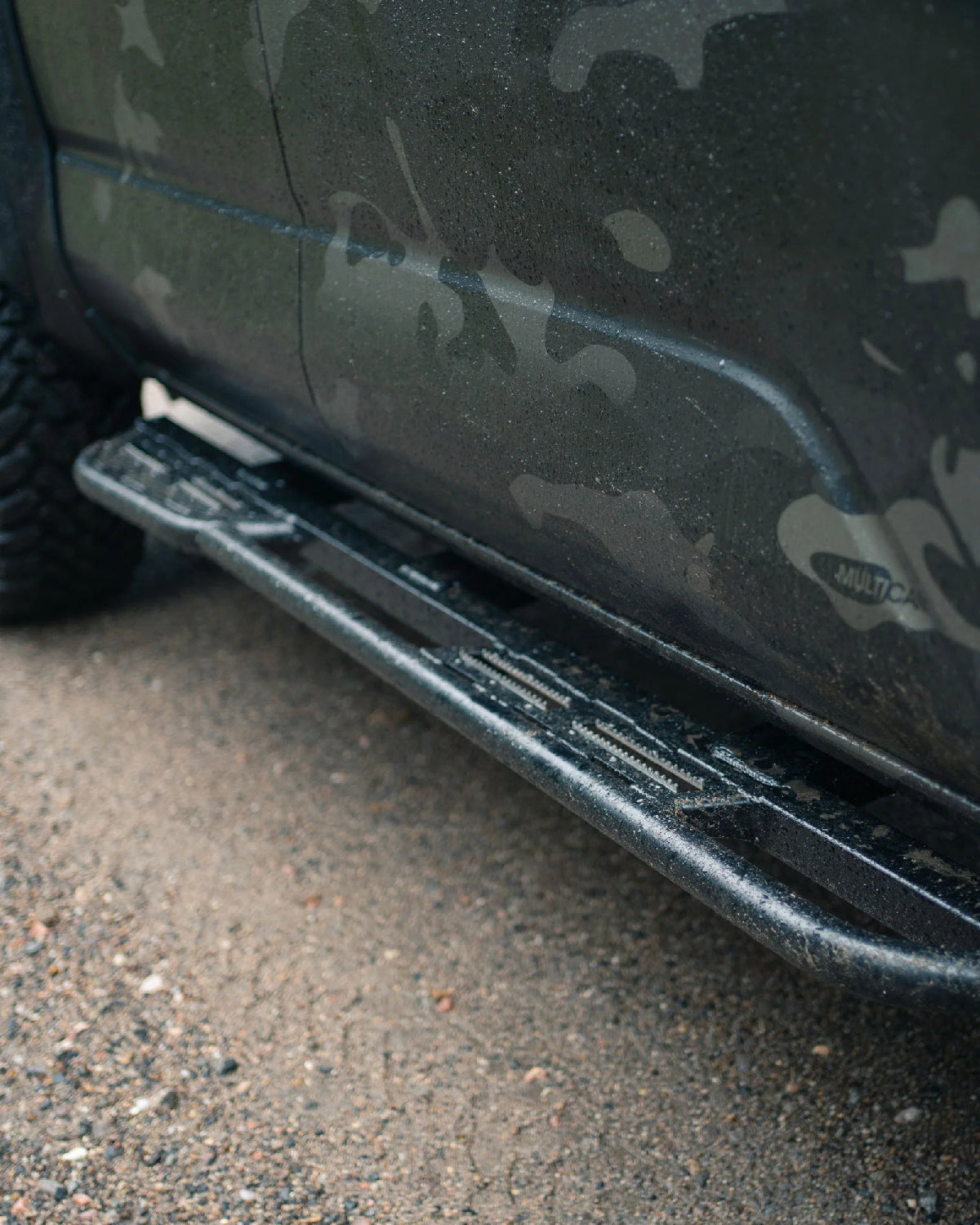 C4 Fabrication Rock Sliders for 4th-Gen Tacoma Double Cab with 5 ft Bed (2024–Present) - Pair