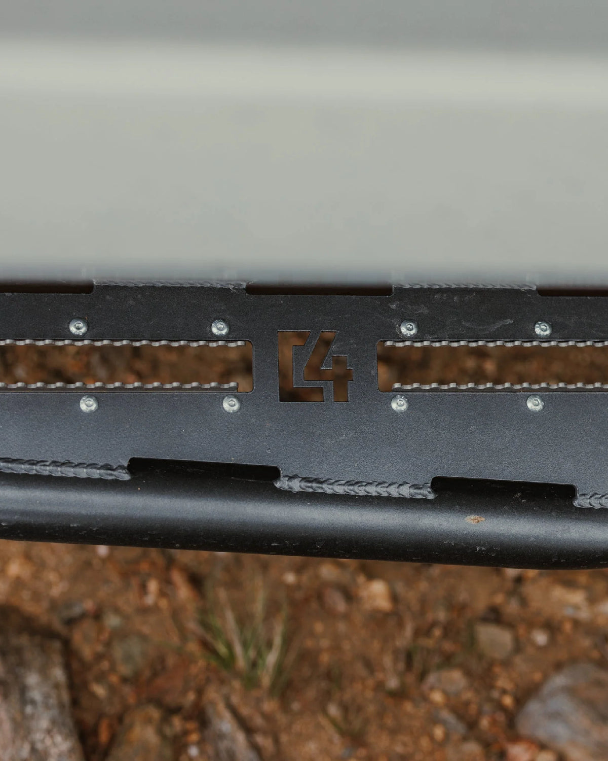 C4 Fabrication Rock Sliders for 4th-Gen Tacoma Double Cab with 5 ft Bed (2024–Present) - Pair