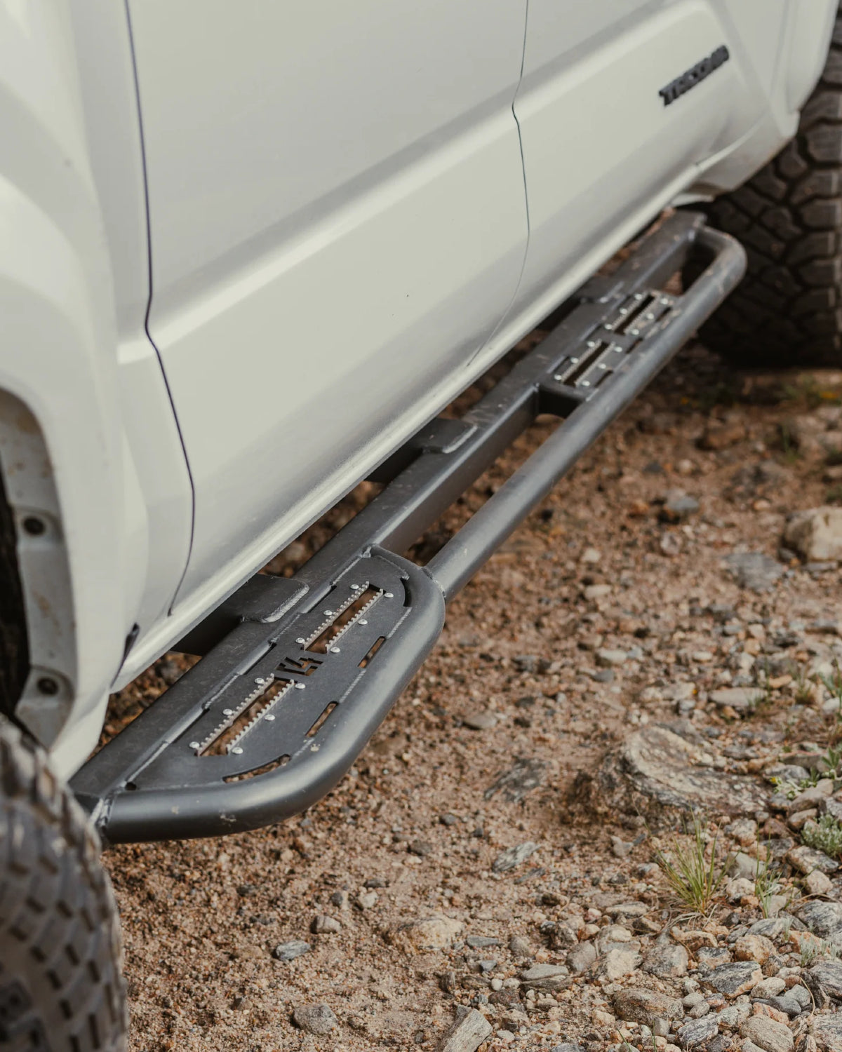 C4 Fabrication Rock Sliders for 4th-Gen Tacoma Double Cab with 5 ft Bed (2024–Present) - Pair