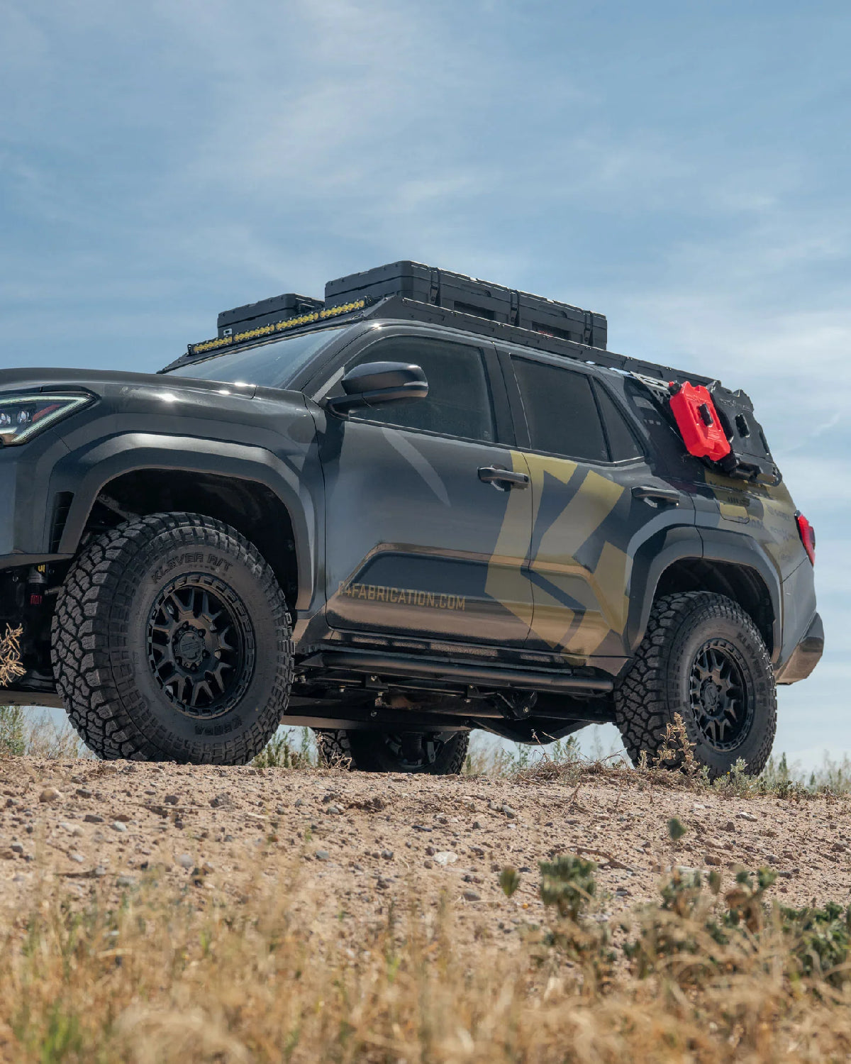 C4 Fabrication Rock Sliders for 6th-Gen 4Runner (2025–Present) - Pair