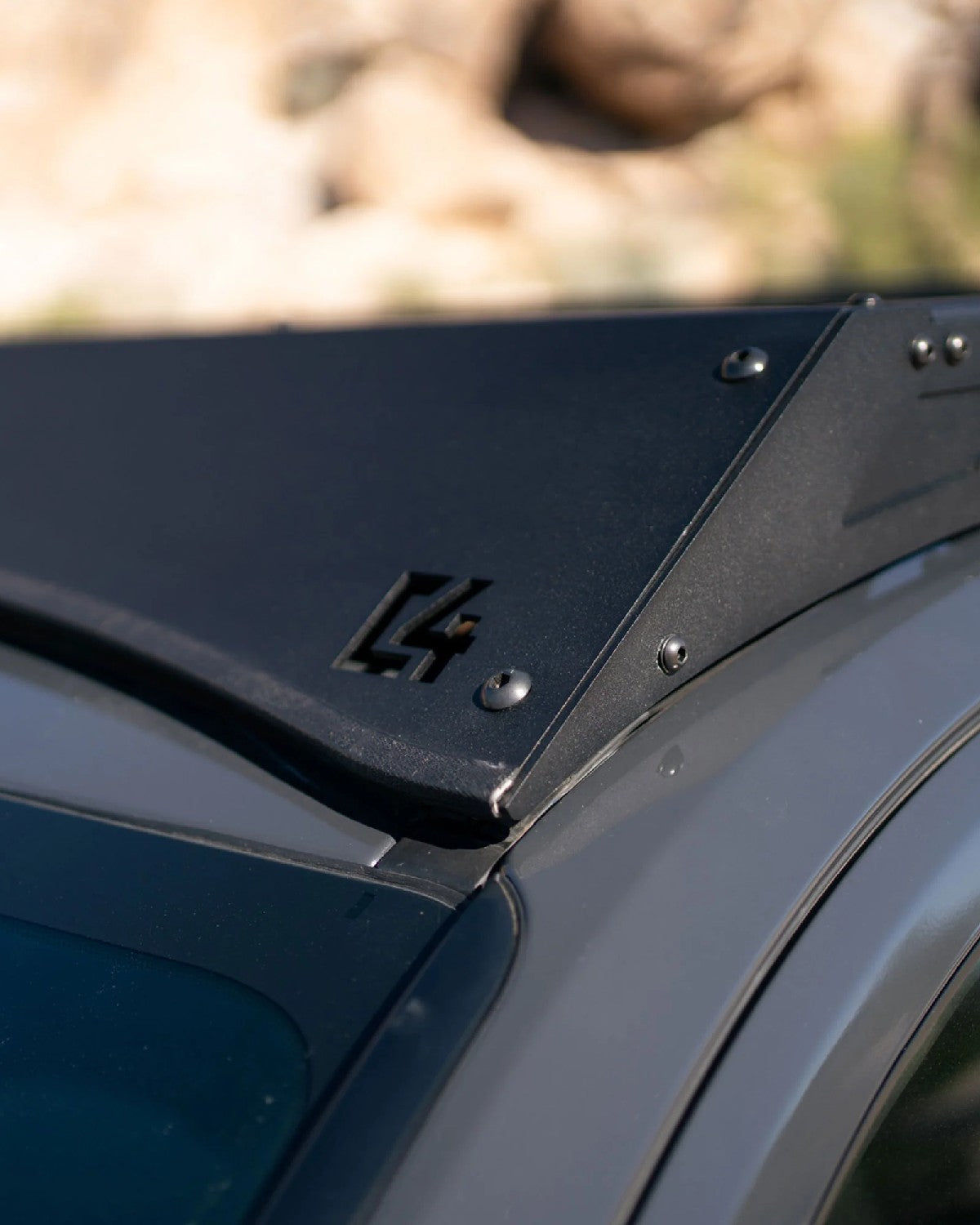 C4 Fabrication Roof Rack with Standard Front Fairing for 6th-Gen 4Runner (2025–Present)