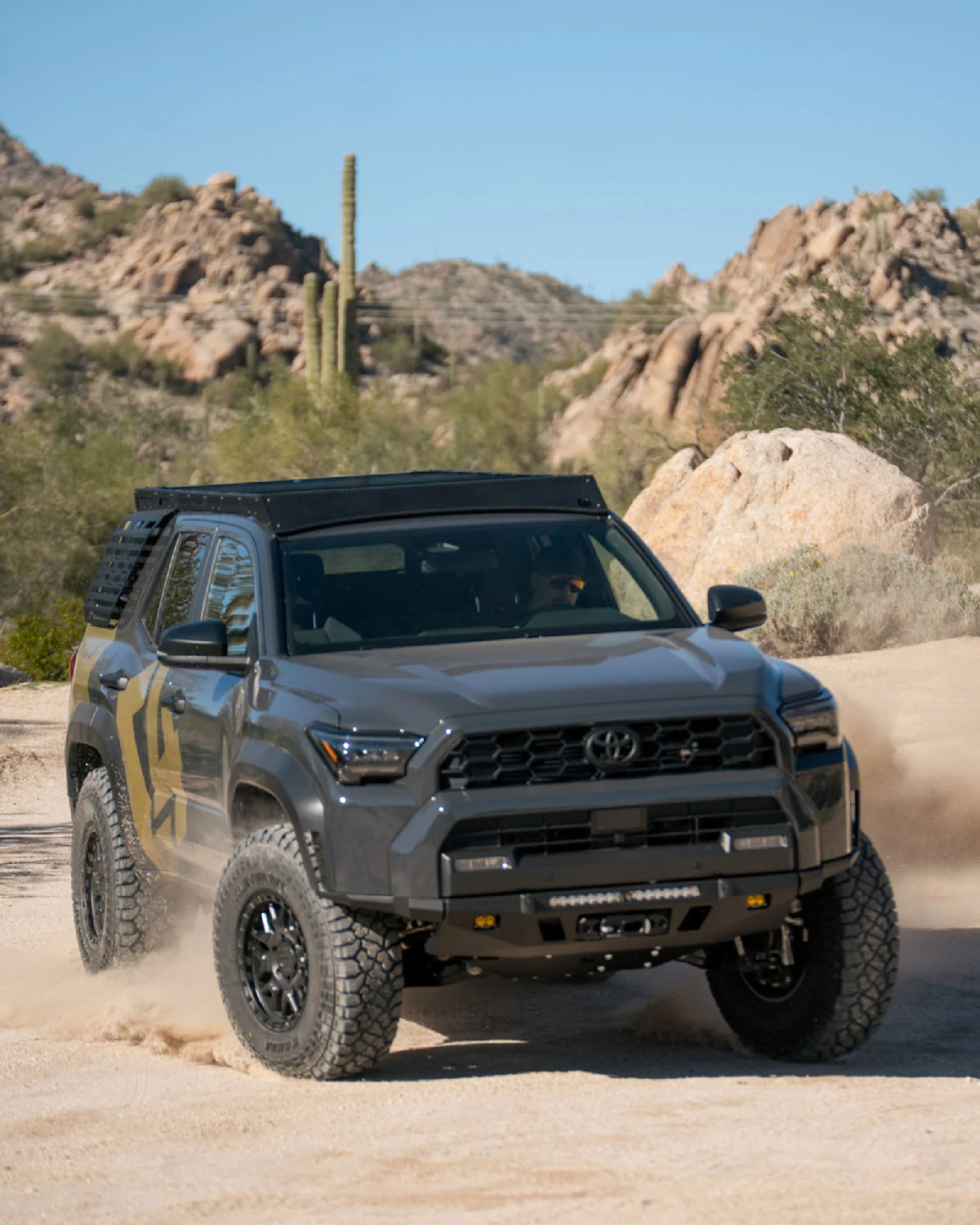 C4 Fabrication Roof Rack with Standard Front Fairing for 6th-Gen 4Runner (2025–Present)