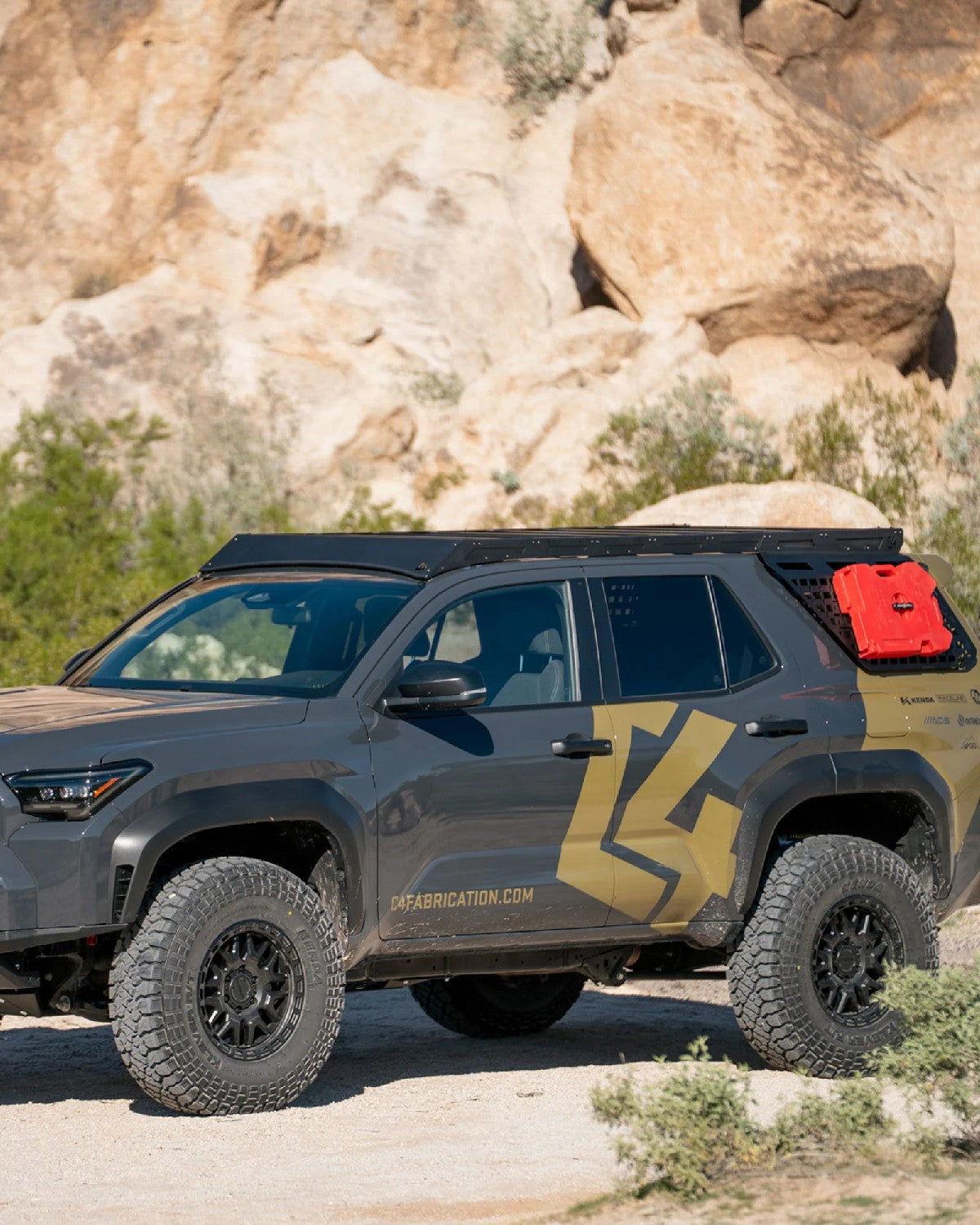 C4 Fabrication Roof Rack with Standard Front Fairing for 6th-Gen 4Runner (2025–Present)