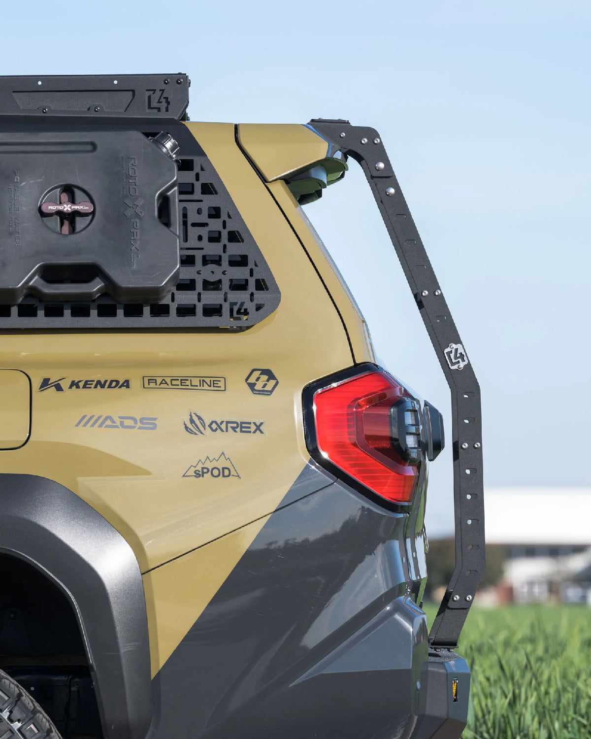 C4 Fabrication Summit Rear Liftgate Ladder for 6th-Gen 4Runner (2025–Present)